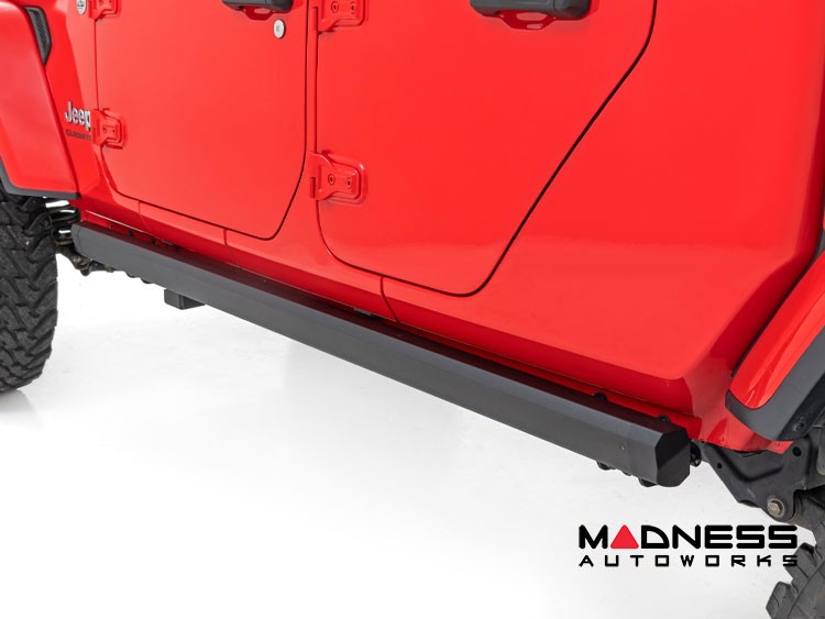 Jeep Gladiator JT Side Steps Power Running Boards Rough Country E